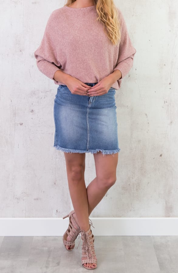 Denim Rok Blauw – shoparchief, foto 3