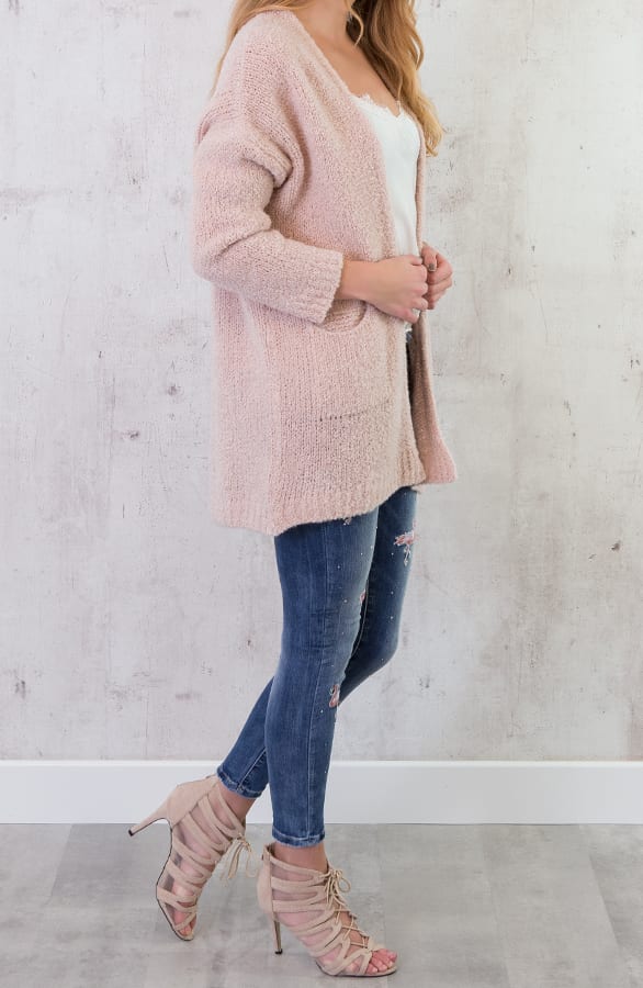 Oversized Ster Vest Roze – shoparchief, foto 4