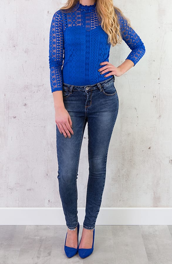 Most Wanted Lace Body Kobalt – shoparchief, foto 7