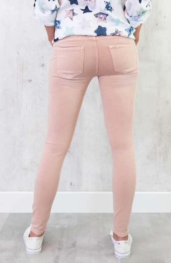 Stretch Jeans Roze – shoparchief, foto 6