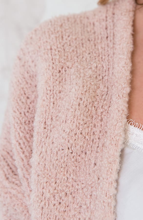 Oversized Ster Vest Roze – shoparchief, foto 6