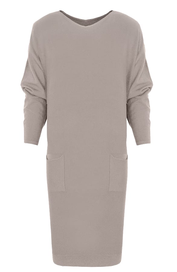 Comfy Trui Lang Taupe – shoparchief, foto 6