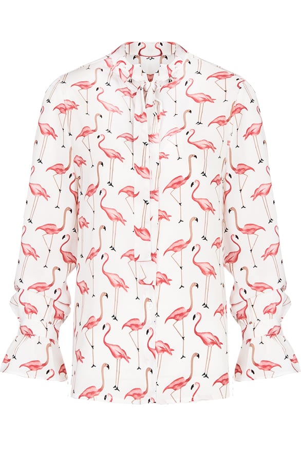 Flamingo Blouse Creme – shoparchief, foto 1