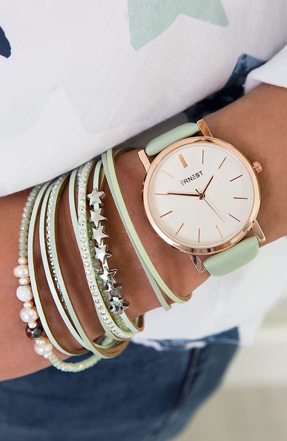 Wikkel Ster Armband Mint – shoparchief, foto 2