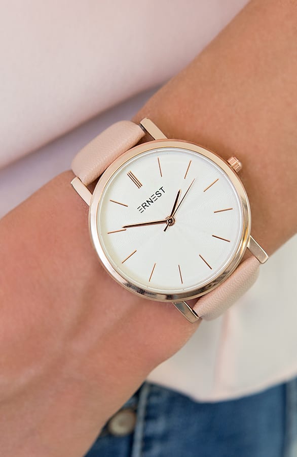 Leren Horloge Roze – shoparchief, foto 2