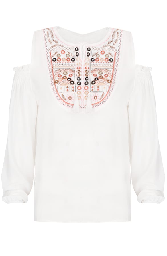 Mirror Ibiza Blouse Wit – shoparchief, foto 1