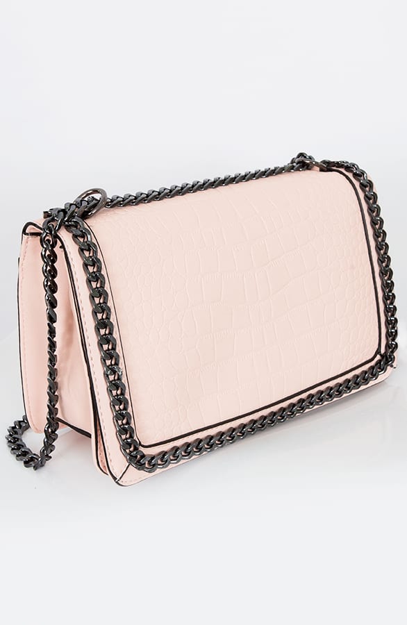 Slangenprint Chain Tas Roze – shoparchief, foto 2