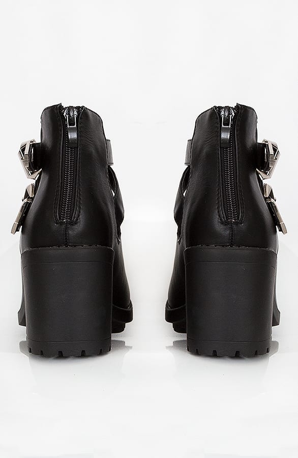 Chelsea Buckle Boots Zwart – shoparchief, foto 5