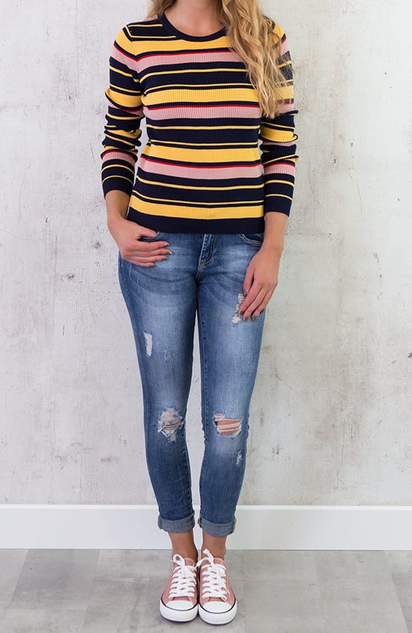 Gestreepte Trui Multicolor – shoparchief, foto 7