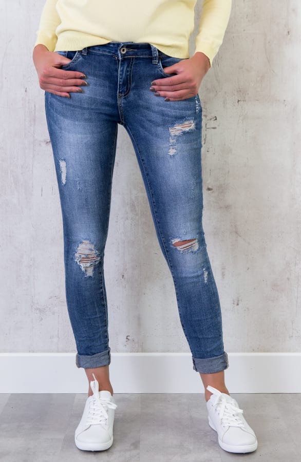 Damaged Spijkerbroek Exclusief – shoparchief, foto 2