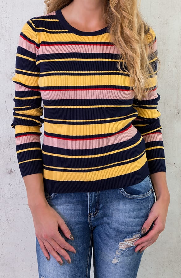 Gestreepte Trui Multicolor – shoparchief, foto 2