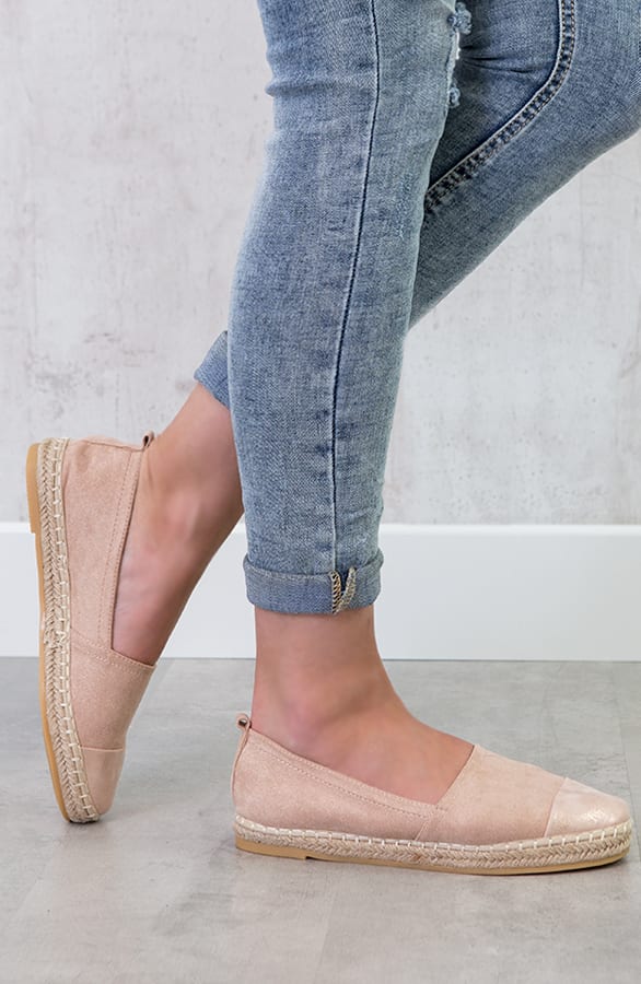 Suede Espadrilles Roze – shoparchief, foto 2