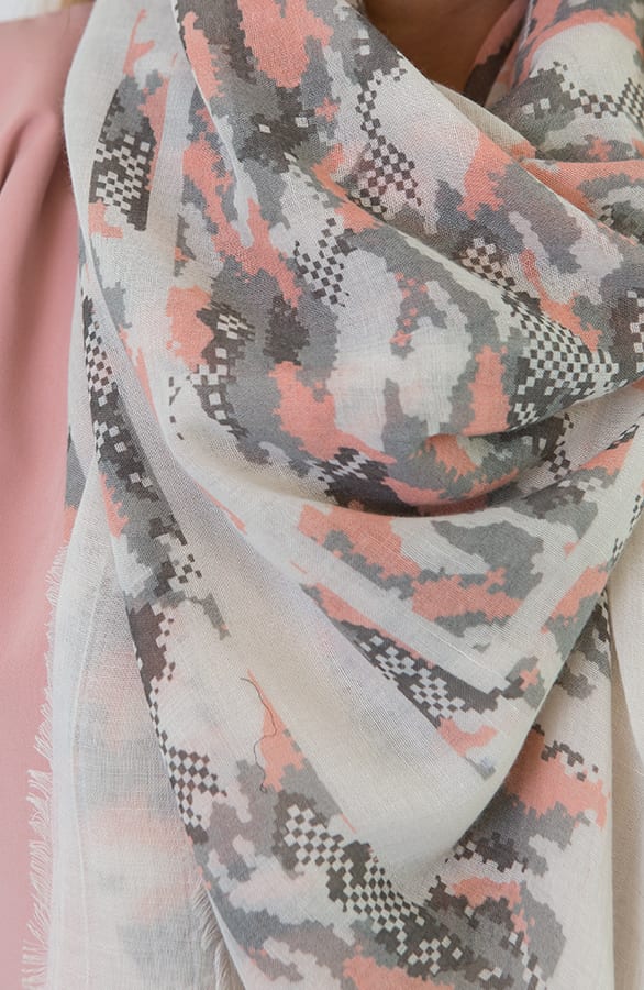 Sjaal Military Peach – shoparchief, foto 3