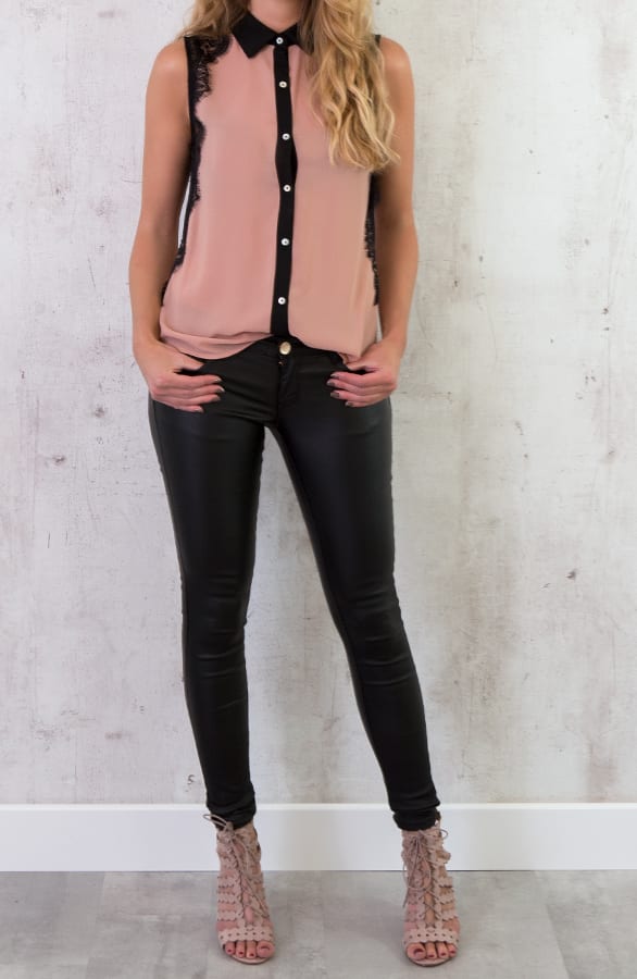 Kanten Top Deluxe Roze – shoparchief, foto 5