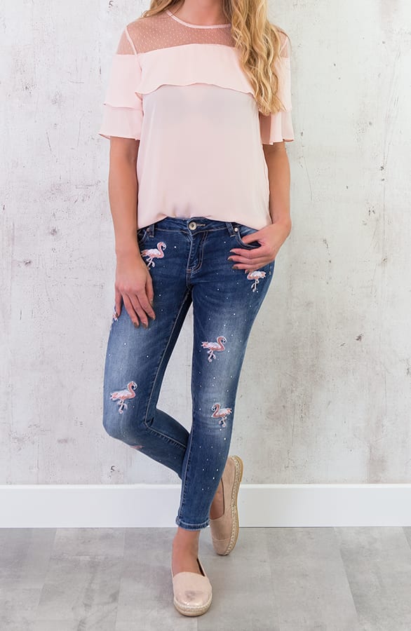 Saint Tropez Top Roze – shoparchief, foto 3