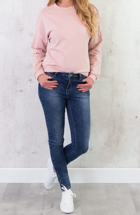 Parel Trui Deluxe Roze – shoparchief, foto 3