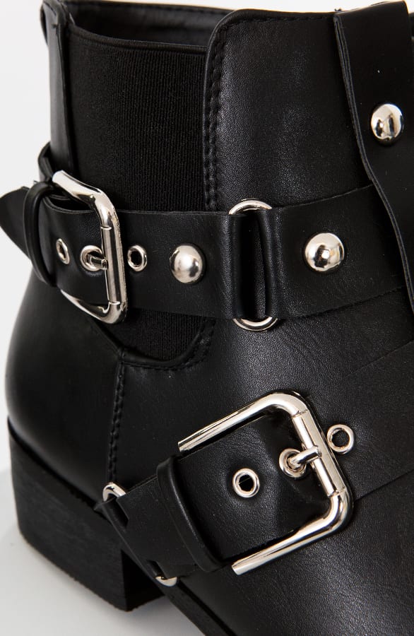 Gesp Boots Zwart – shoparchief, foto 4