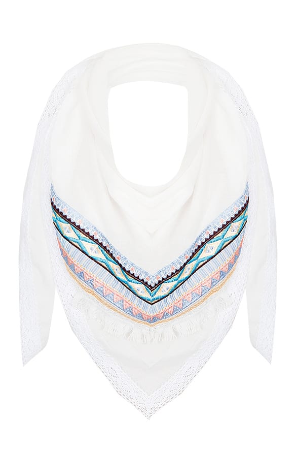 Boho Sjaal Creme – shoparchief, foto 1