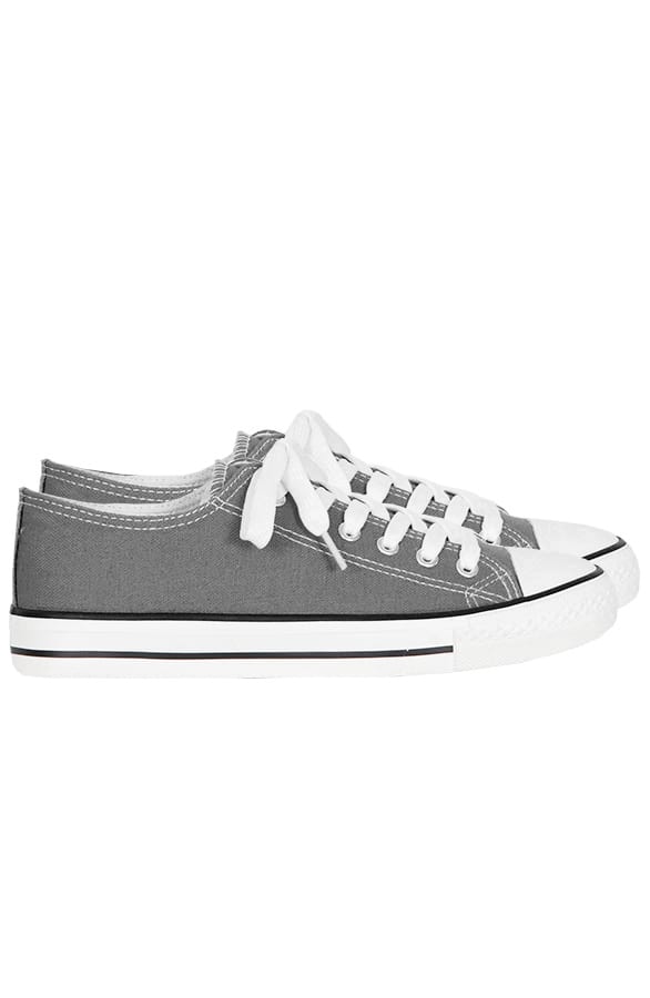 Canvas Sneakers Grijs – shoparchief, foto 1