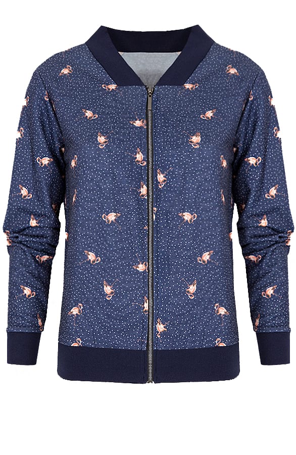 Flamingo Bomber Jacket – shoparchief, foto 1
