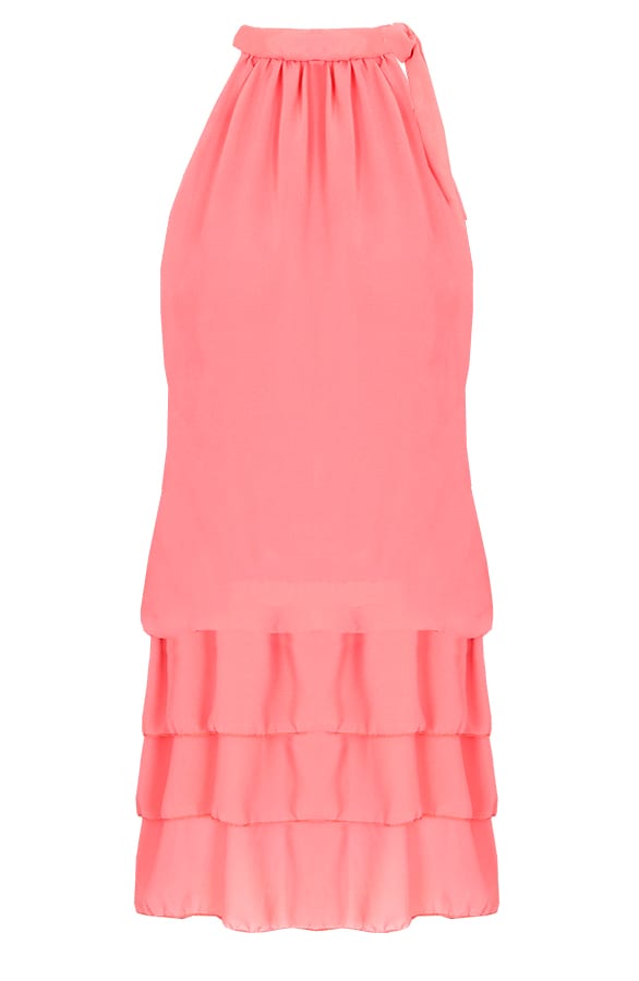 Halter Jurk Koraal – shoparchief, foto 1