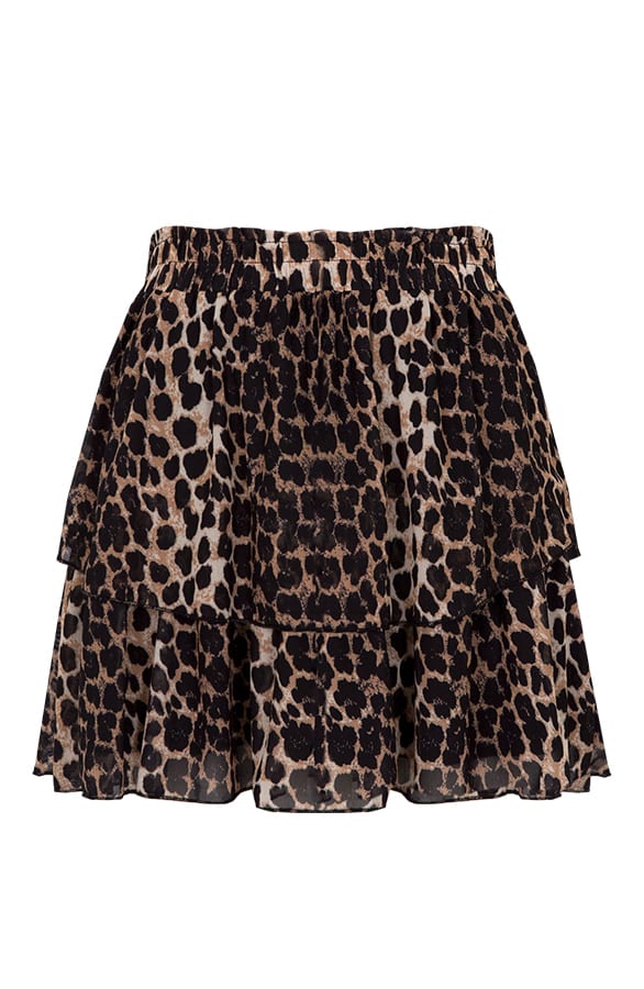 Leopard Laagjes Rok Luxury – shoparchief, foto 1