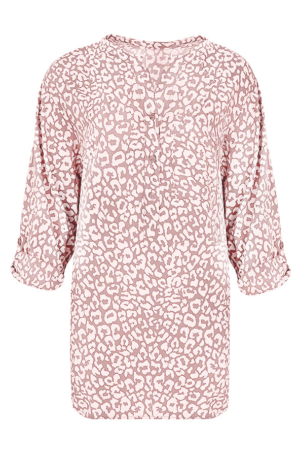Panter Blouse Oversized Roze – shoparchief, foto 1