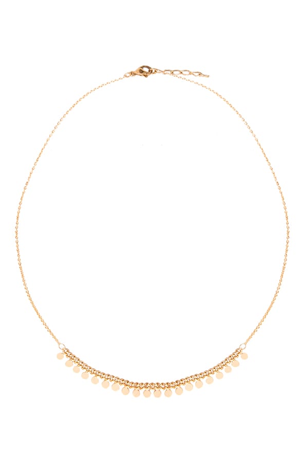 Small Coins Ketting Goud – shoparchief, foto 1