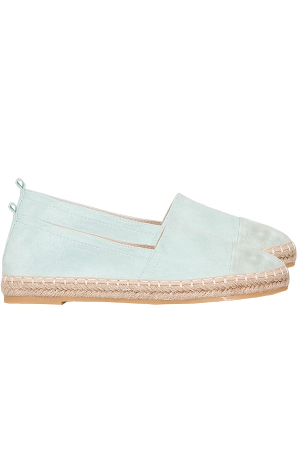 Suede Espadrilles Mint – shoparchief, foto 1
