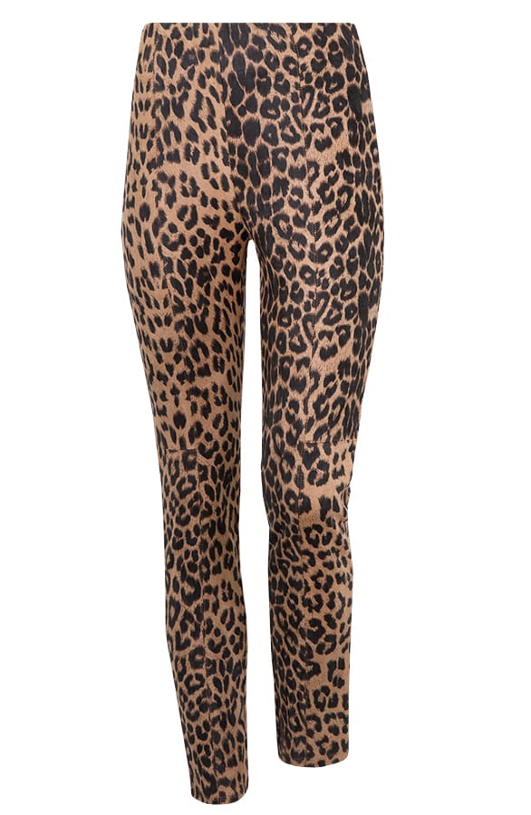 Suede Panterprint Tregging – shoparchief, foto 1
