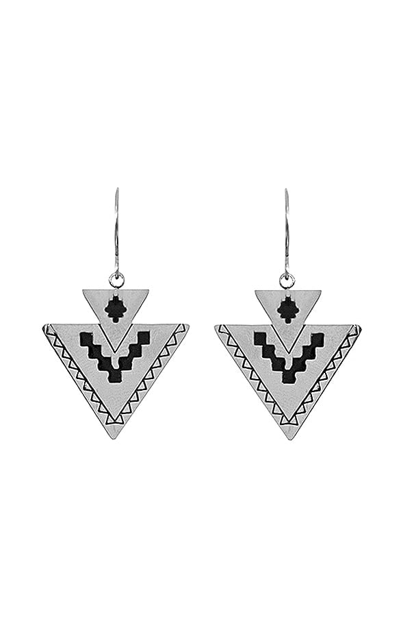 Triangel Oorbellen Indian – shoparchief, foto 1