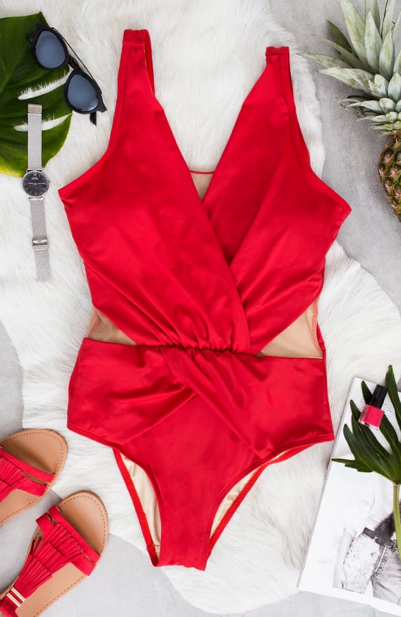 Badpak Perfect Shape Rood – shoparchief, foto 1