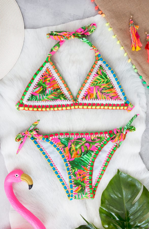 Tropic Bikini Neon Fuchsia – shoparchief, foto 1