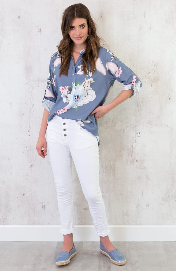 Chino Broek Wit – shoparchief, foto 7