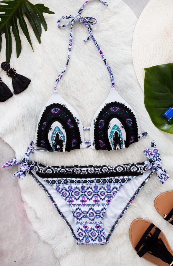 Boho Isla Bikini Zwart – shoparchief, foto 1