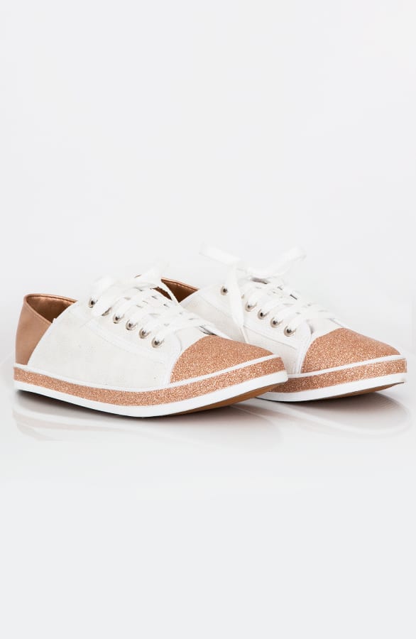 Glitter Sneakers Rose – shoparchief, foto 5