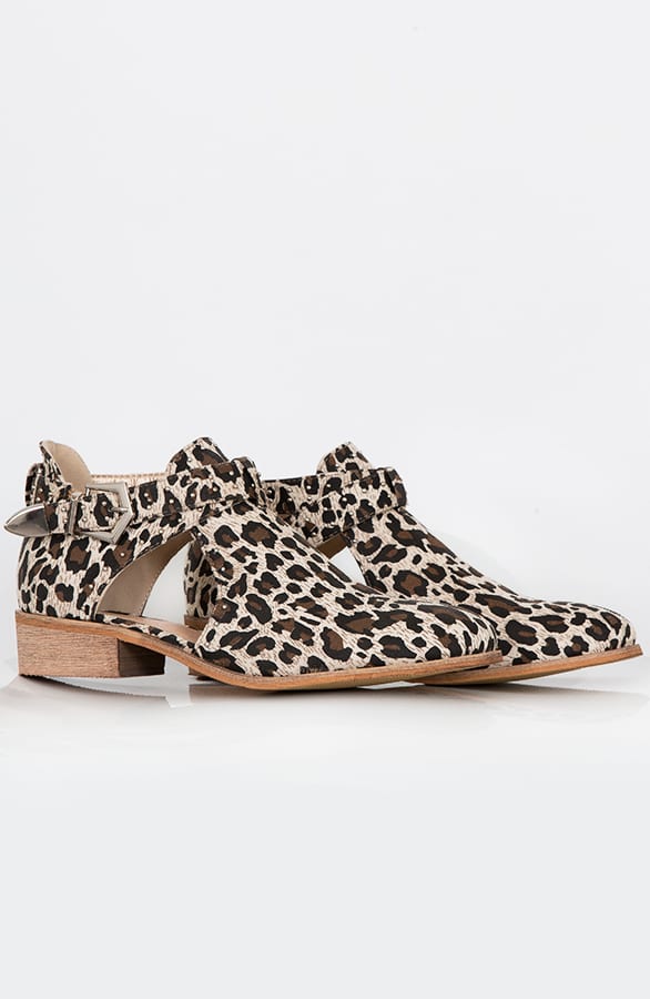 Leopard Cut Out Boots – shoparchief, foto 6