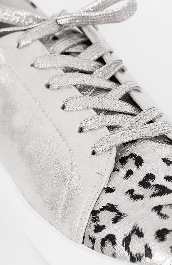 Leopard Sneakers Zilver – shoparchief, foto 5