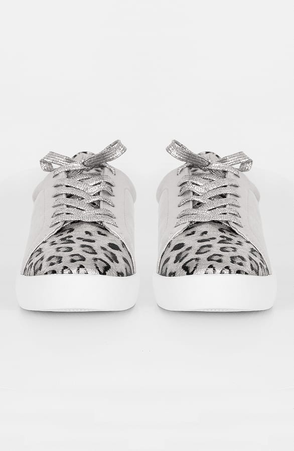 Leopard Sneakers Zilver – shoparchief, foto 6