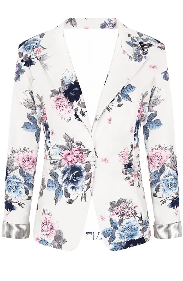 Bloemen Jasje Roze Blauw – shoparchief, foto 1