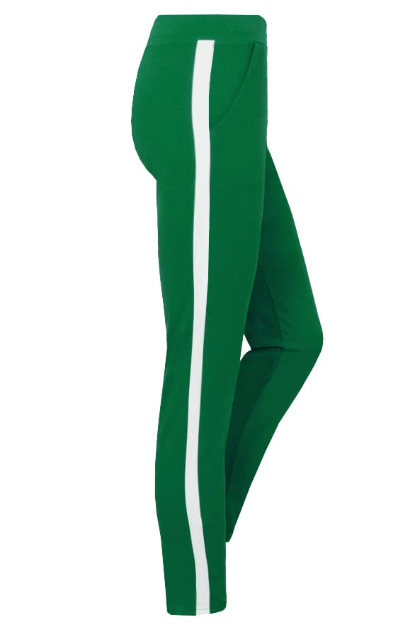 Broek Met Bies Groen Wit – shoparchief, foto 1