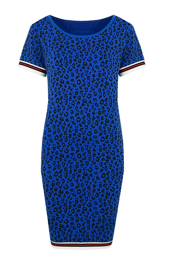 Leopard Tuniek Bies Kobalt – shoparchief, foto 1
