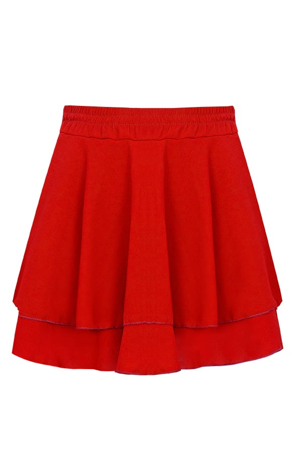 Plooirok Rood – shoparchief, foto 1