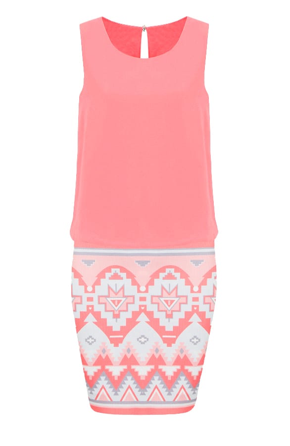 Summerbreak Jurk Koraal – shoparchief, foto 1