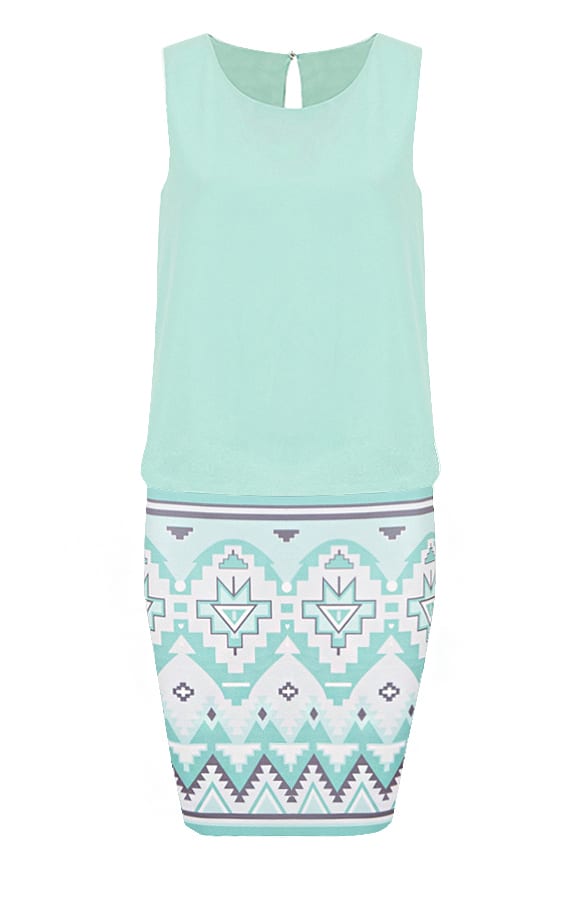 Summerbreak Jurk Mint – shoparchief, foto 1