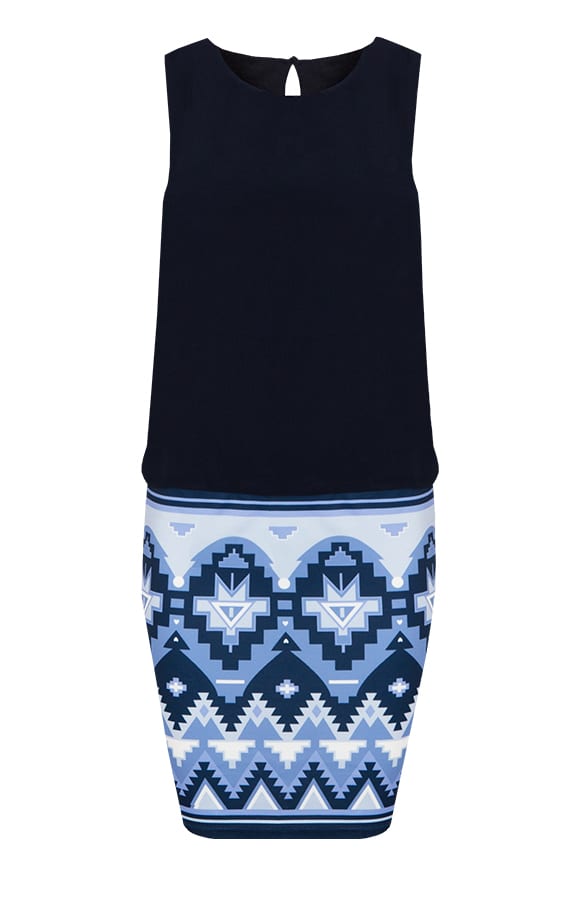 Summerbreak Jurk Navy – shoparchief, foto 1