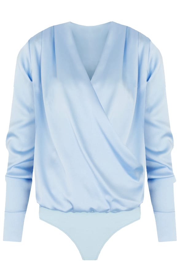 Zijde Overslag Body Blauw – shoparchief, foto 1