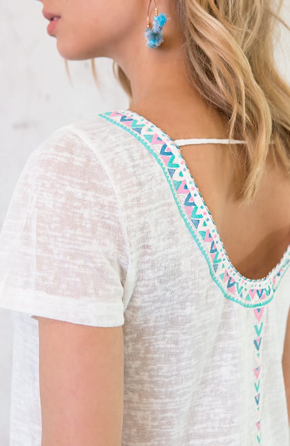 Top Aztec Wit – shoparchief, foto 3