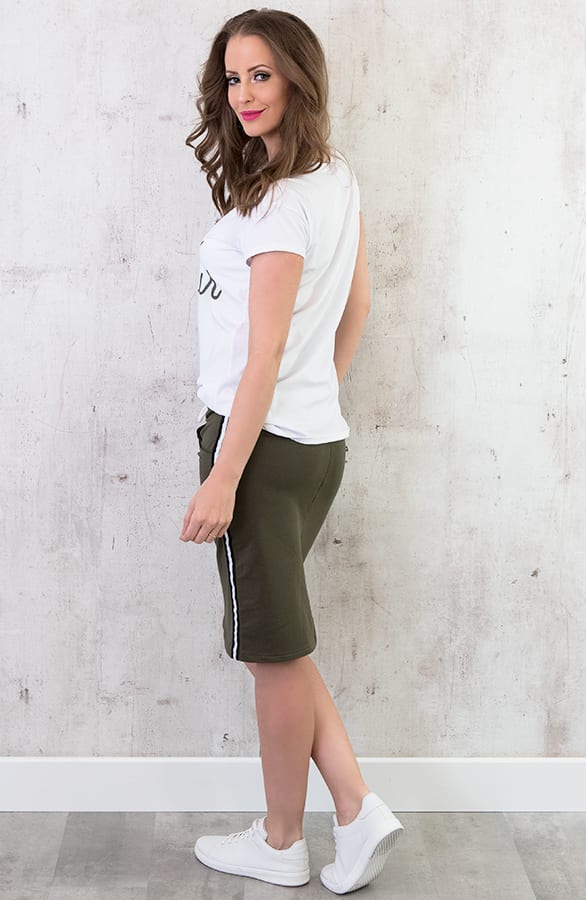 Vivre D Amour Top Wit Army – shoparchief, foto 7