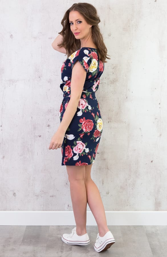 Bloemen Strik Jurk – shoparchief, foto 3